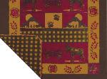 Denali Moose and Bear Microplush ® Blanket